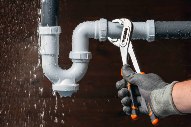 Professional Sewer Line Repair technician working in Swan Lake, MS